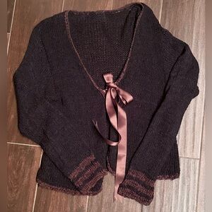 Gorgeous Y2K Black Cardigan